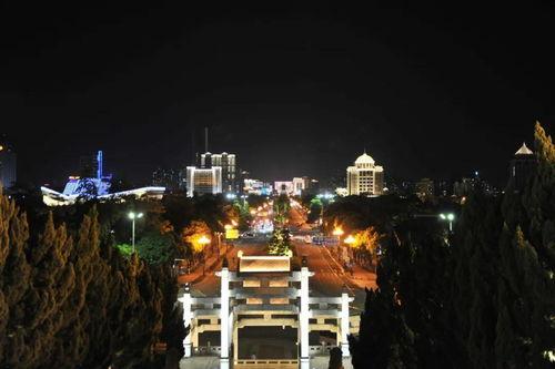 中山晚上打卡网红地方,探寻网红地标夜未央